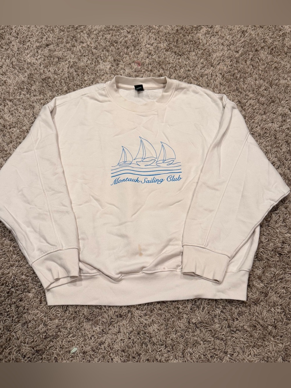White Sailor Coastal Crewneck